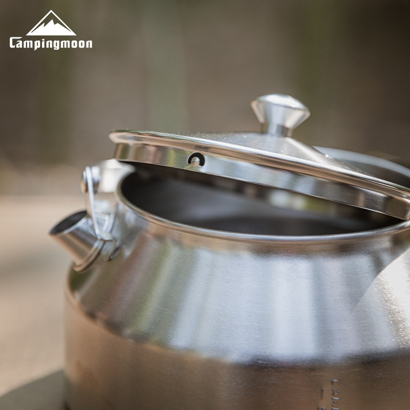 Coffee Equipment For Camping - CAMPINGMOON SW-1 Camping-Kochgeschirr 304 Edelstahl Teekanne