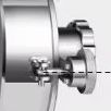 Coffee Grinder Burr Flat - Kommerzielle Gewürzmühle, elektrische Getreidemühle, Mahlmaschine für