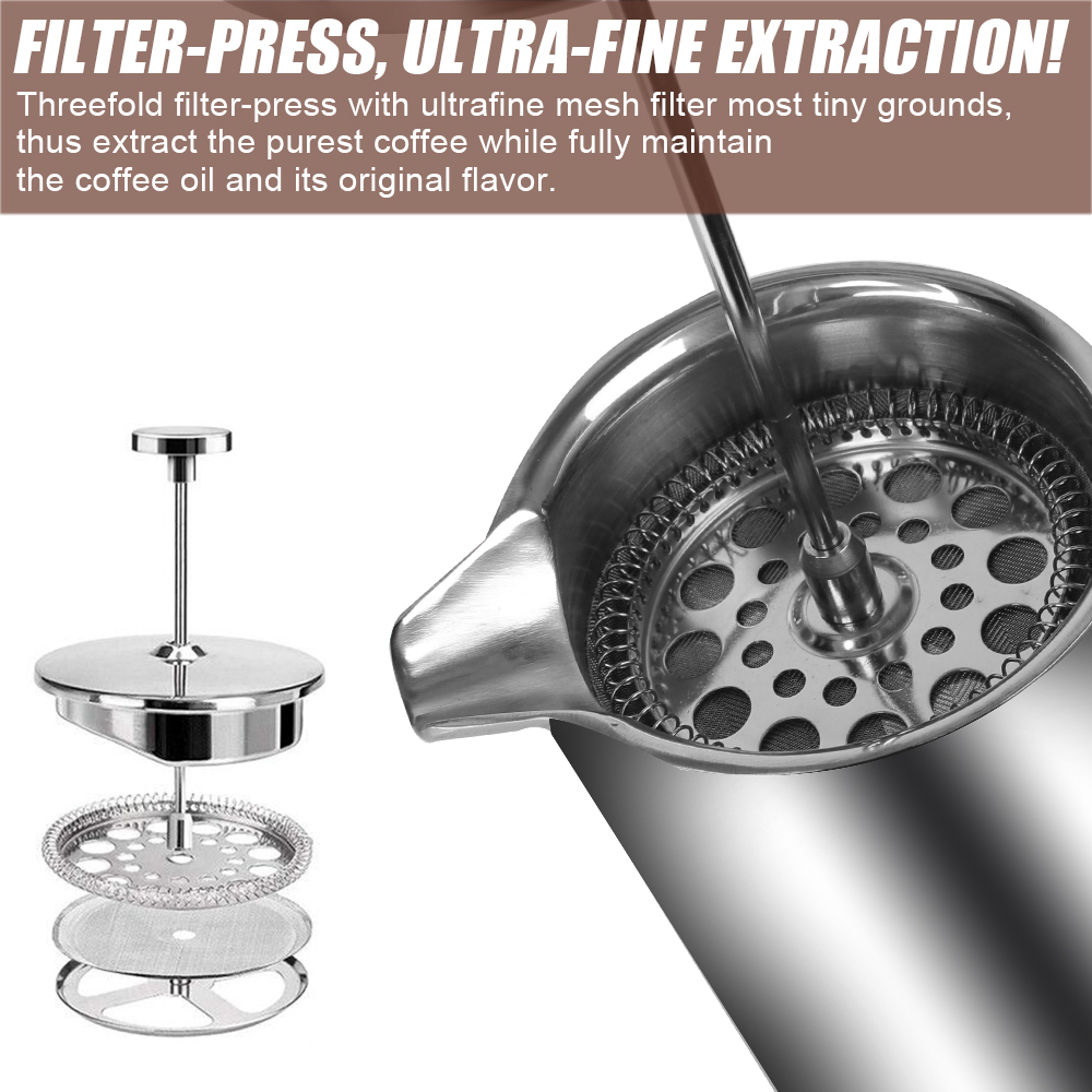Große Kapazität Französisch Pr – Coffee Equipment For Camping Bewertung und Preis
