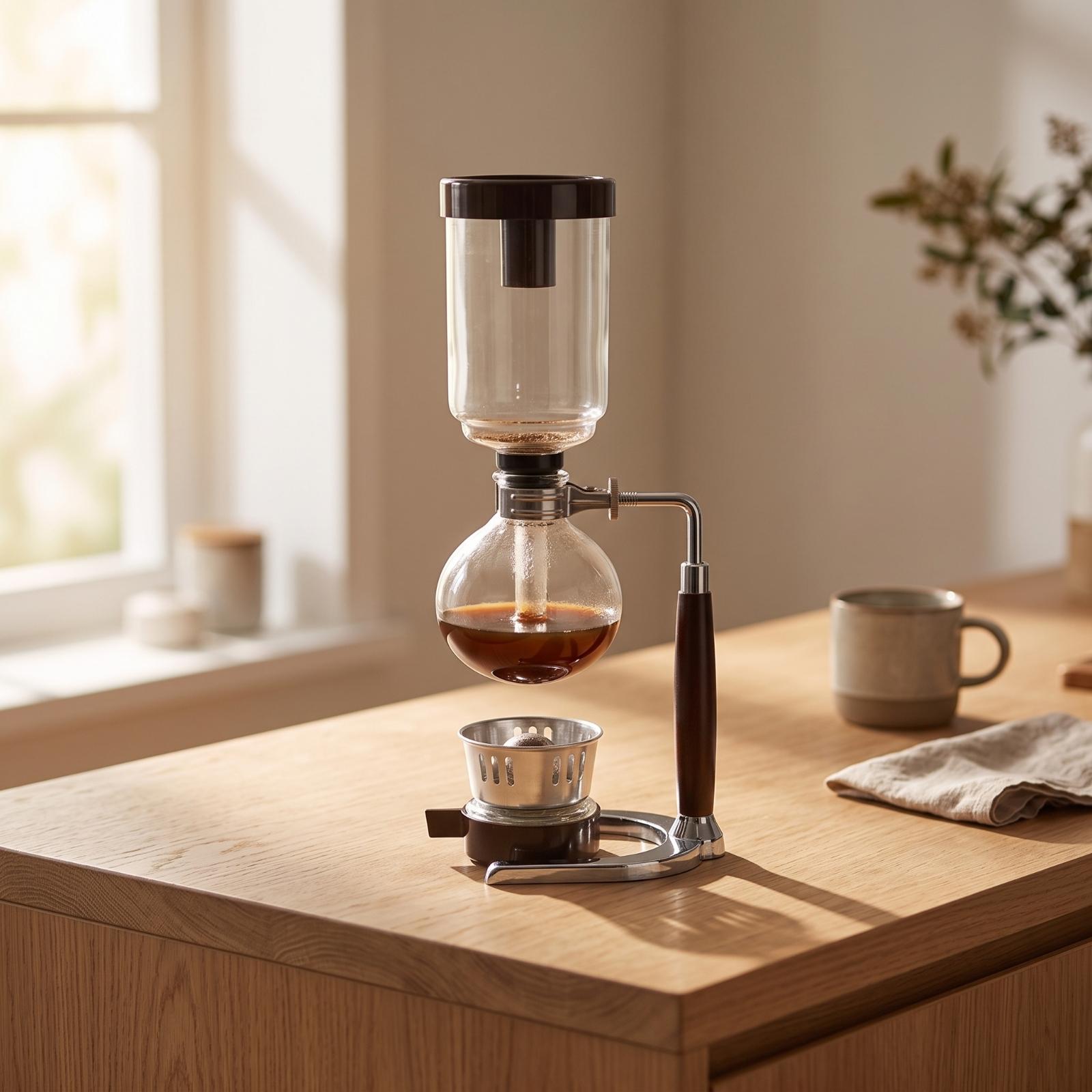 Vakuum-Siphon-Kaffeekanne mit  – Coffee Equipment Pour Over Bewertung und Preis